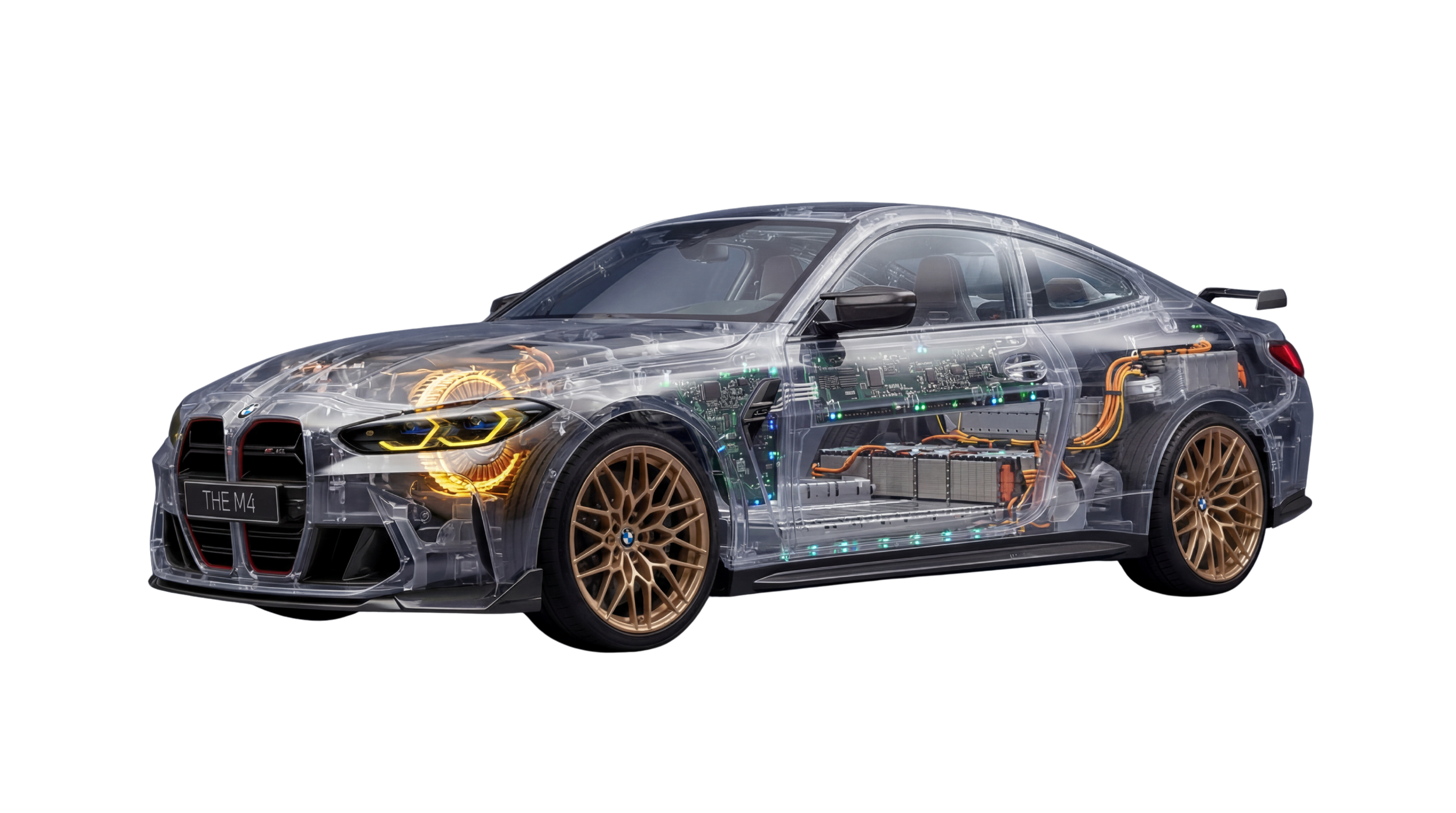BMW M4 X-Ray View